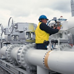 Triple offset valves used in pipeline applications
